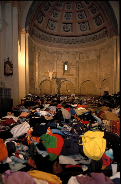 Gestion de crise inondation septembre 2002 gestion des dons (© CD30)